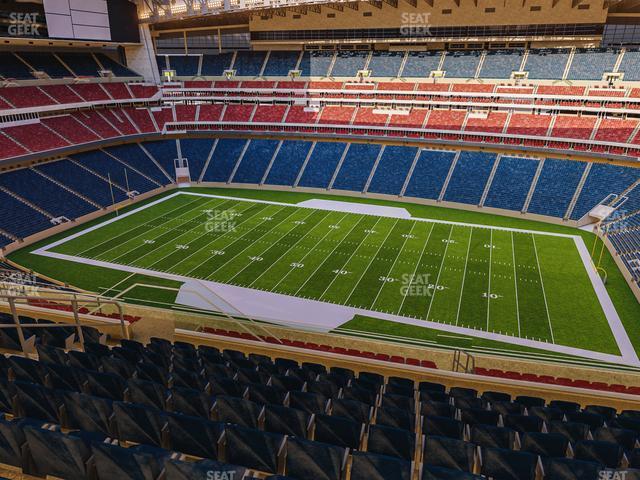 Seating view for NRG Stadium Section 632