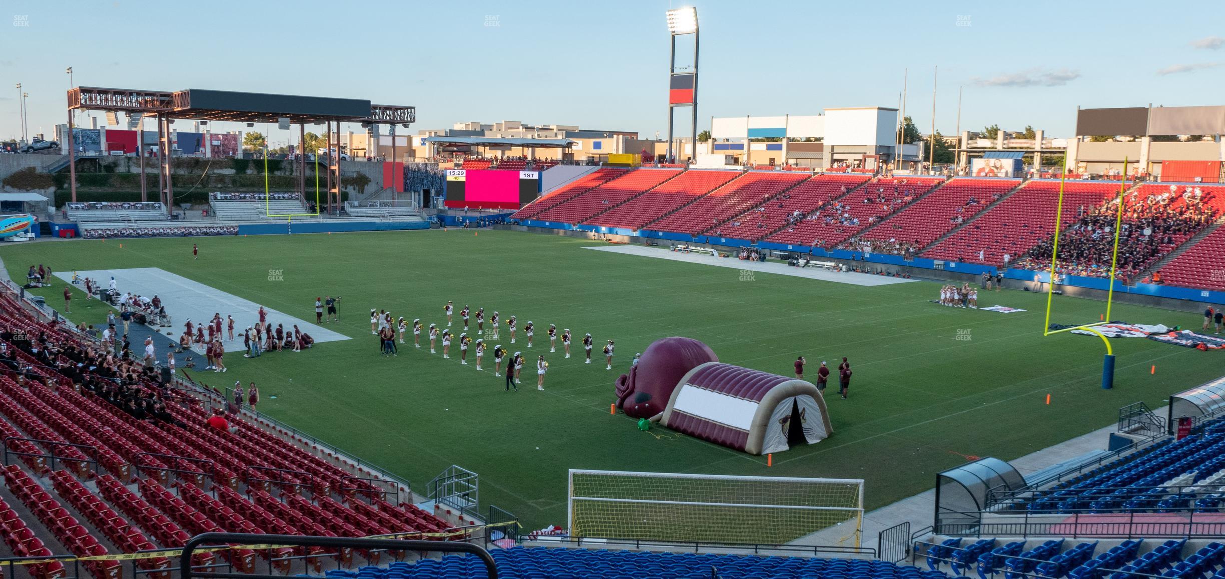 Seating view for Toyota Stadium Section 113