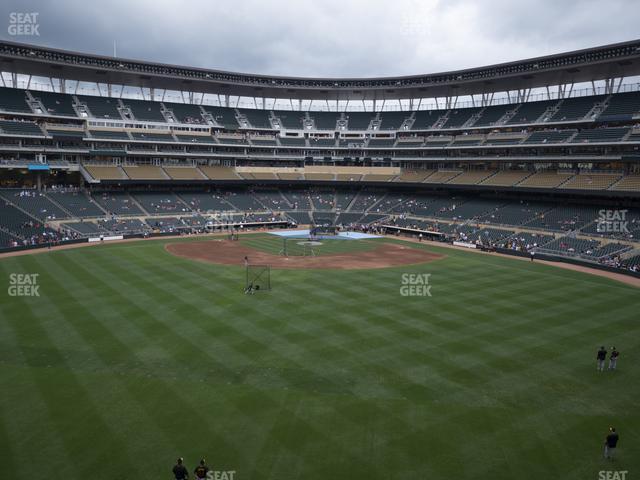 Seating view for Target Field Section 234