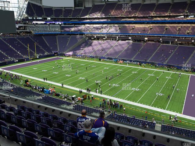 Seating view for U.S. Bank Stadium Section 230