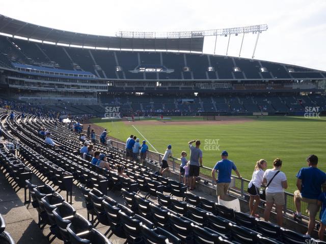 Seating view for Kauffman Stadium Section 147