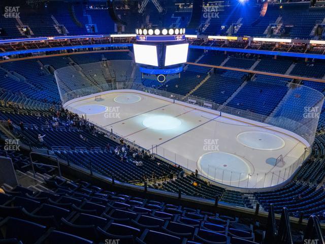 Seating view for KeyBank Center Section 303