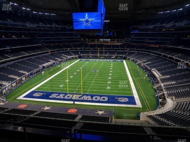 Seating view for AT&T Stadium Section 346