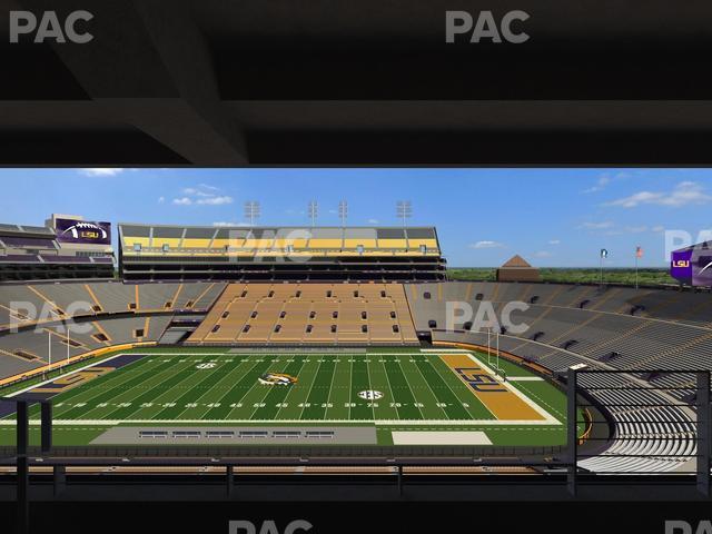 Seating view for Tiger Stadium Section Suite 210