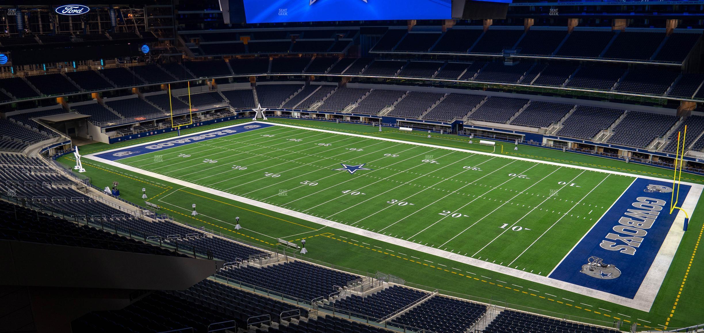 Seating view for AT&T Stadium Section Silver Suite 479