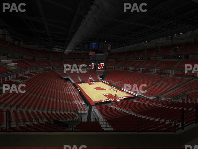 Seating view for Kohl Center Section 203