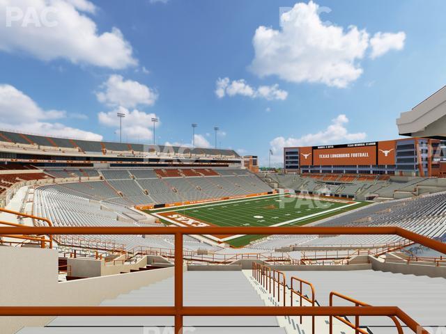 Seating view for Darrell K Royal - Texas Memorial Stadium Section 12