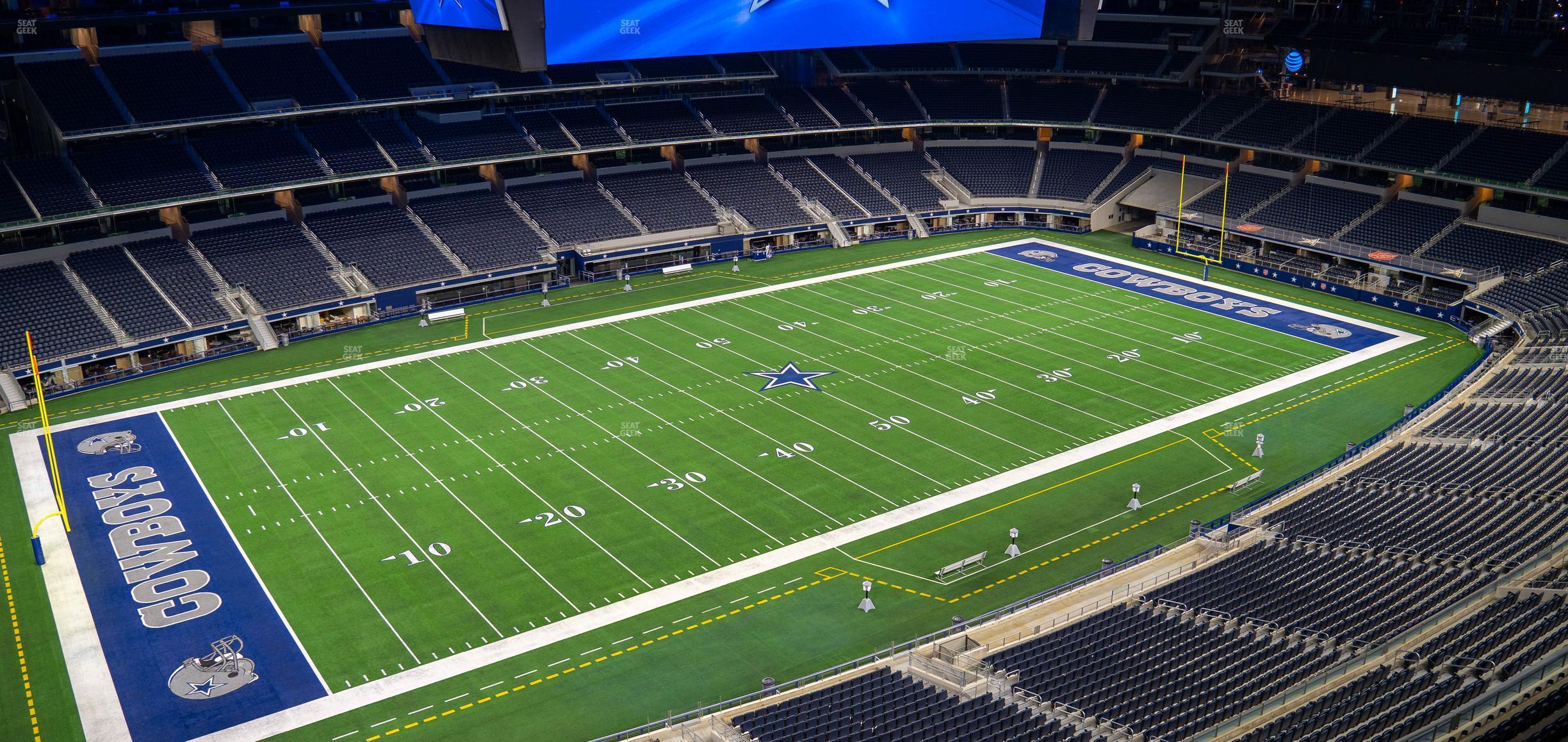 Seating view for AT&T Stadium Section Star Suite 644