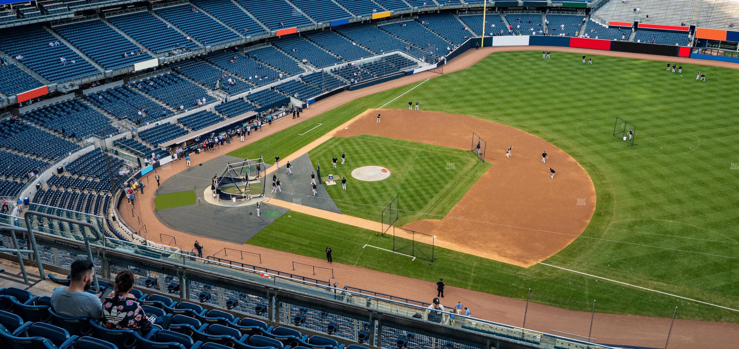 Seating view for Yankee Stadium Section Grandstand Level 414