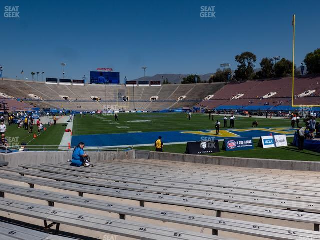 Seating view for Rose Bowl Stadium Section Lower 24