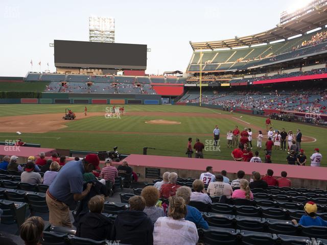 Seating view for Angel Stadium of Anaheim Section 113