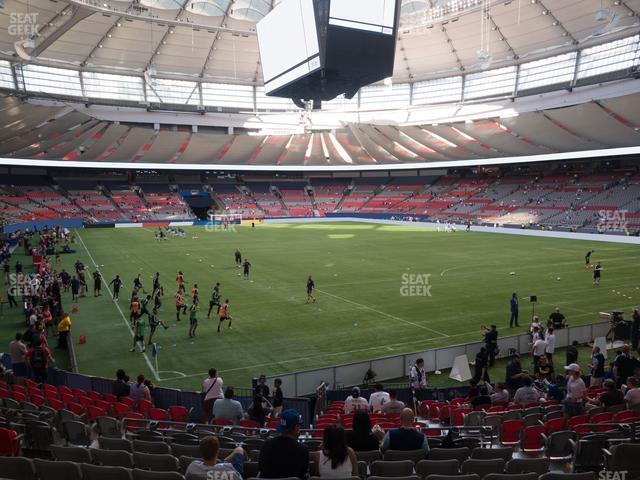 Seating view for BC Place Stadium Section 206