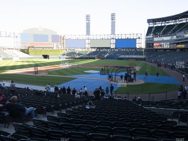 Seating view for Guaranteed Rate Field Section 135