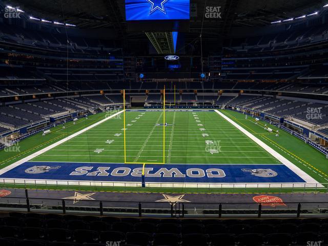 Seating view for AT&T Stadium Section 222