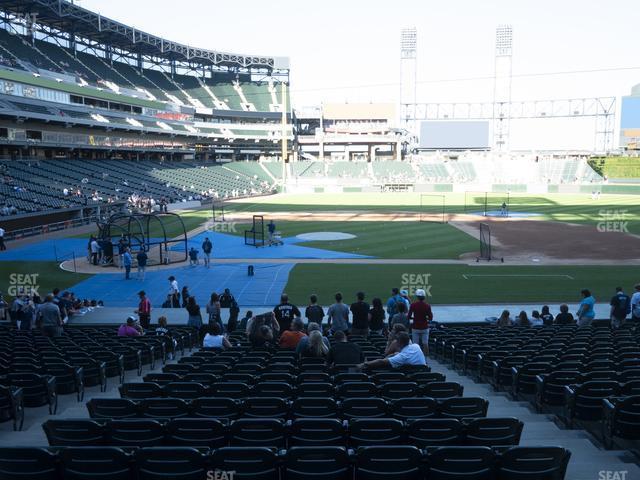 Seating view for Guaranteed Rate Field Section 126