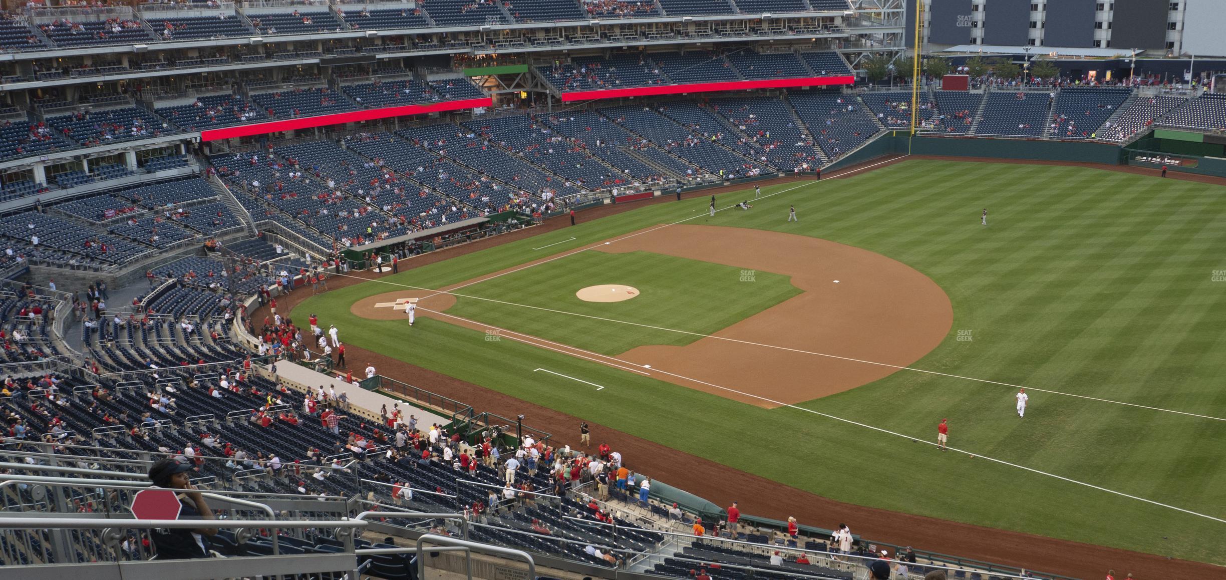 Seating view for Nationals Park Section 222