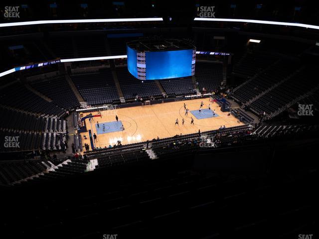 Seating view for FedExForum Section 223