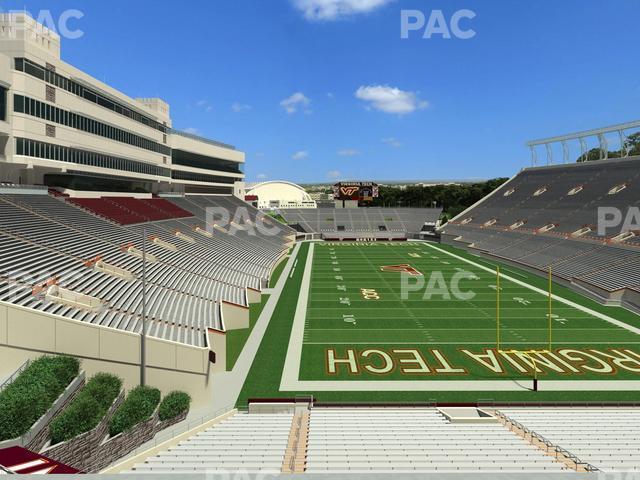 Seating view for Lane Stadium Section 407