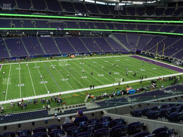 Seating view for U.S. Bank Stadium Section 237