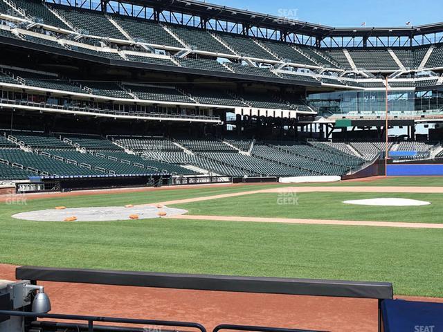 Seating view for Citi Field Section 114