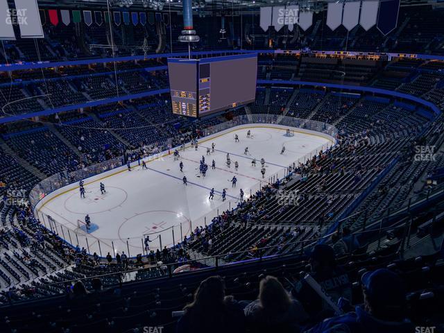 Seating view for Amalie Arena Section 320