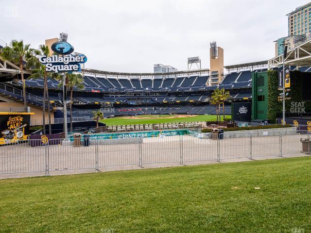 Seating view for Petco Park Section Gallagher Square