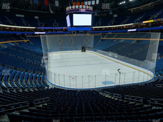 Seating view for KeyBank Center Section 200