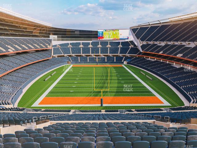 Seating view for Soldier Field Section 352