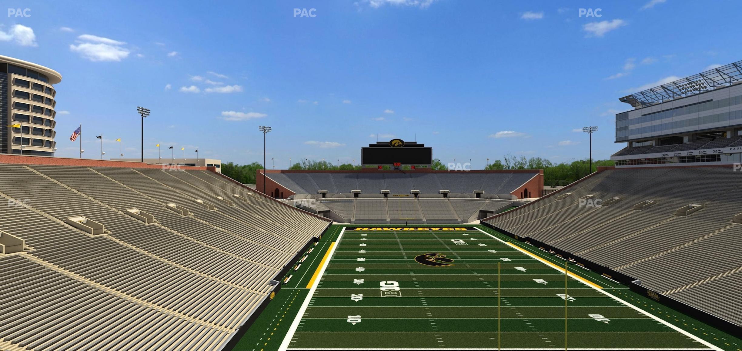 Seating view for Kinnick Stadium Section 337