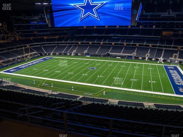 Seating view for AT&T Stadium Section Silver Suite 440