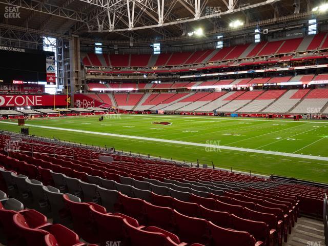 Seating view for State Farm Stadium Section 125