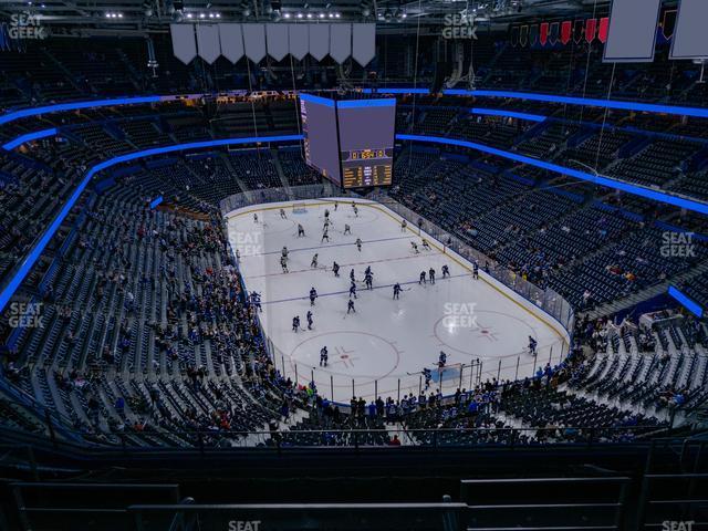 Seating view for Amalie Arena Section 325