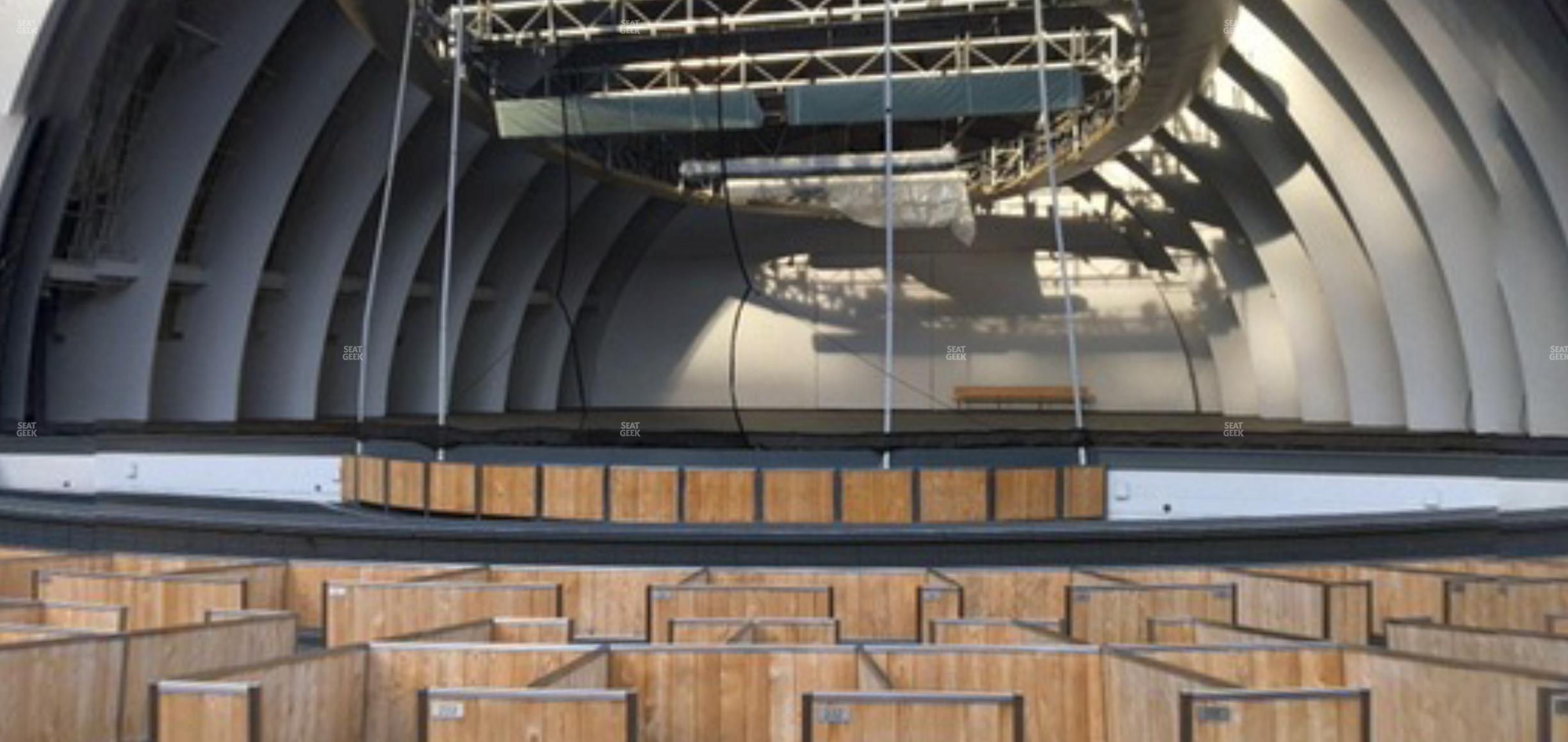 Seating view for Hollywood Bowl Section Garden 3