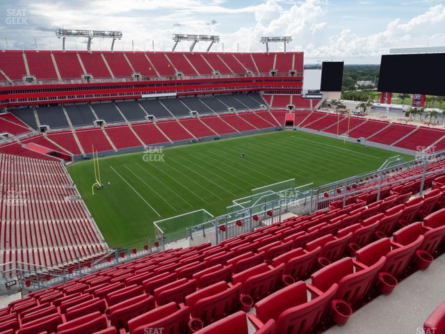 Seating view for Raymond James Stadium Section 305