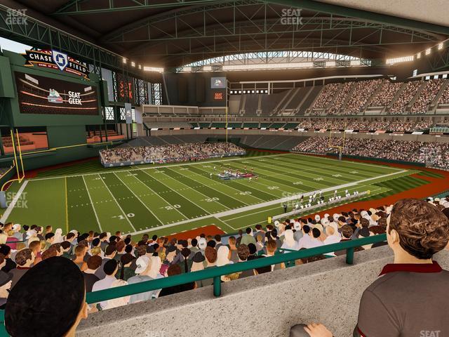 Seating view for Chase Field Section Suite 61