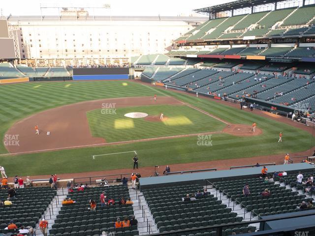 Seating view for Oriole Park at Camden Yards Section 250