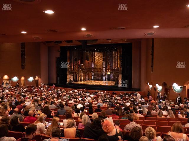 Seating view for ASU Gammage Auditorium Section Back Wc 2