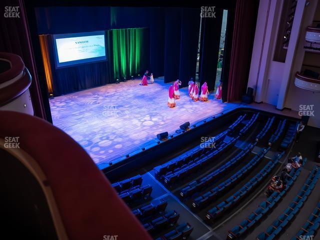 Seating view for Belk Theater at Blumenthal Performing Arts Center Section Mezzanine Box Left 2