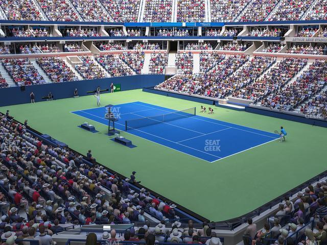 Seating view for Arthur Ashe Stadium Section Suite 243