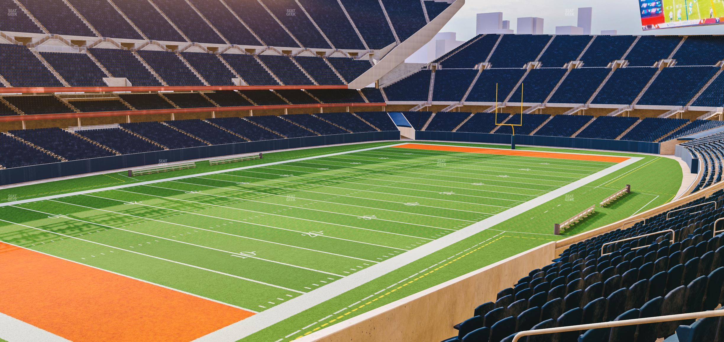 Seating view for Soldier Field Section 216 Club