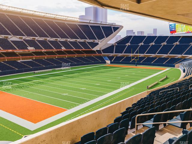 Seating view for Soldier Field Section 216 Club