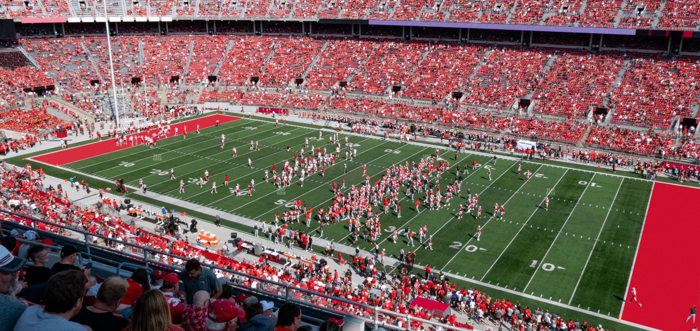 Seating view for Ohio Stadium Section 25 C