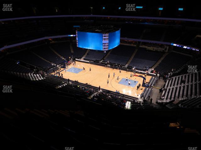 Seating view for FedExForum Section 227