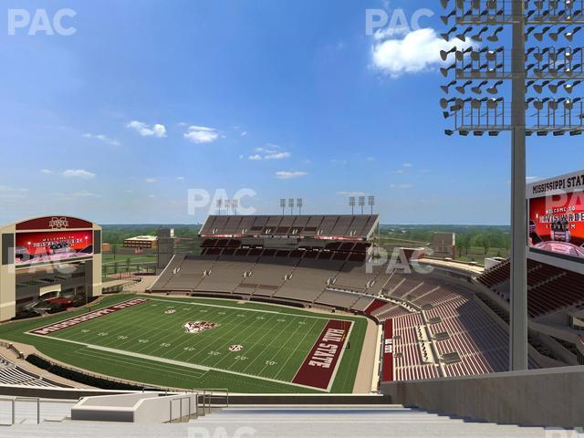 Seating view for Davis Wade Stadium Section 332