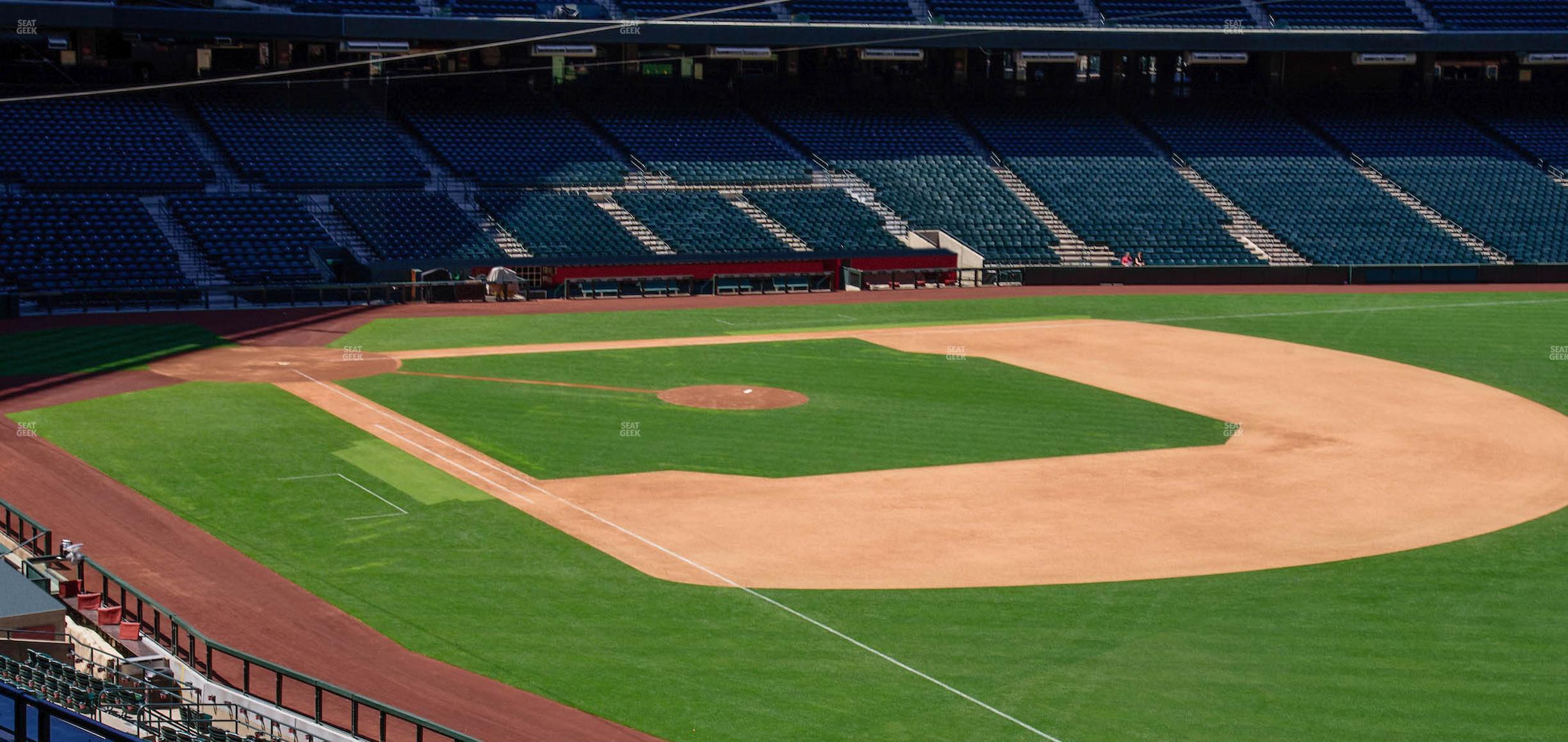 Seating view for Chase Field Section 201