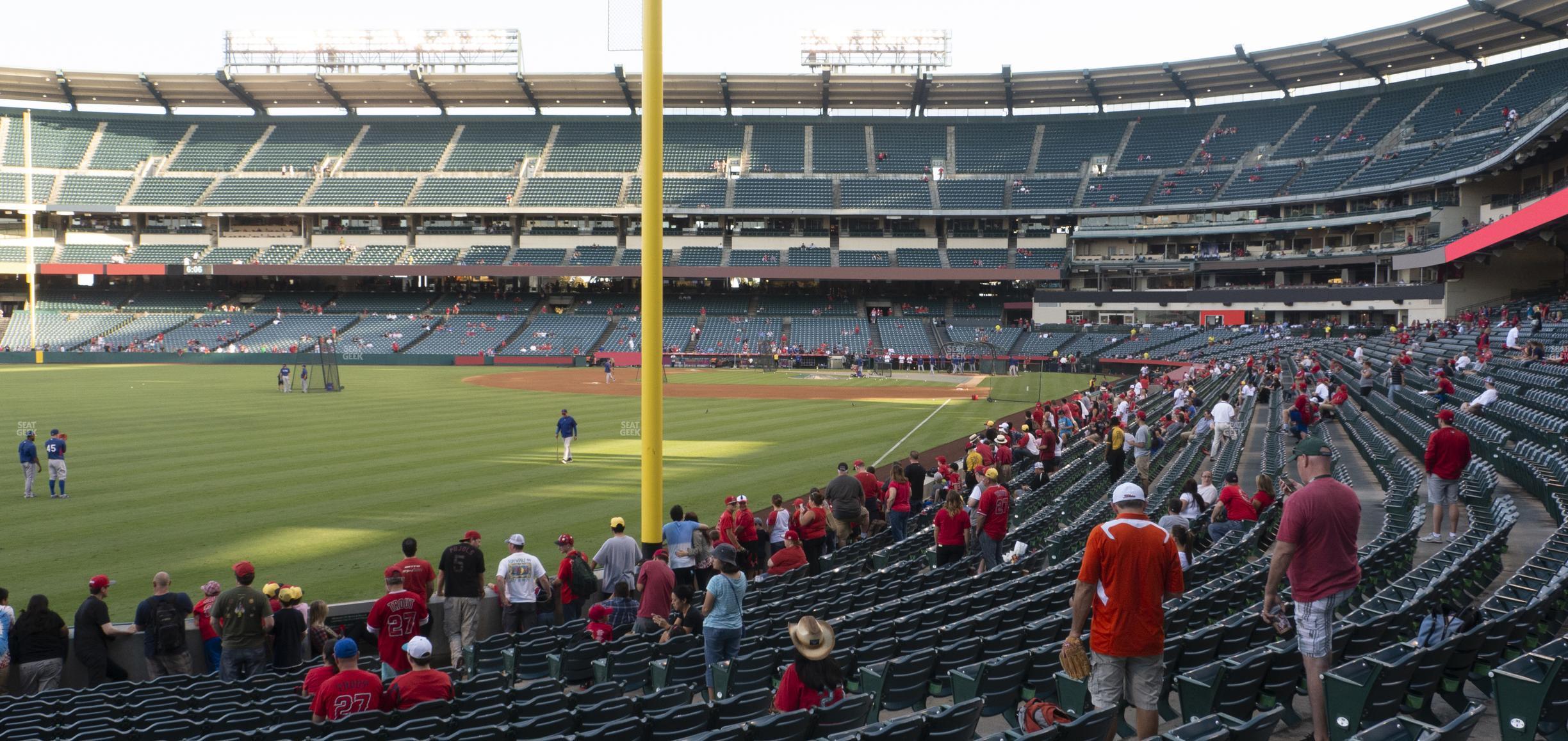 Seating view for Angel Stadium of Anaheim Section 103