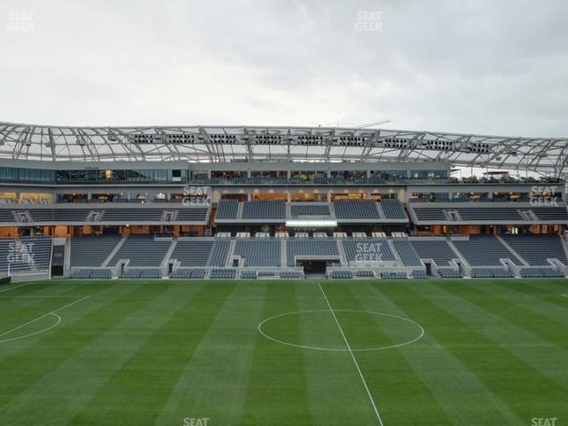 Seating view for BMO Stadium Section M 3 Wc