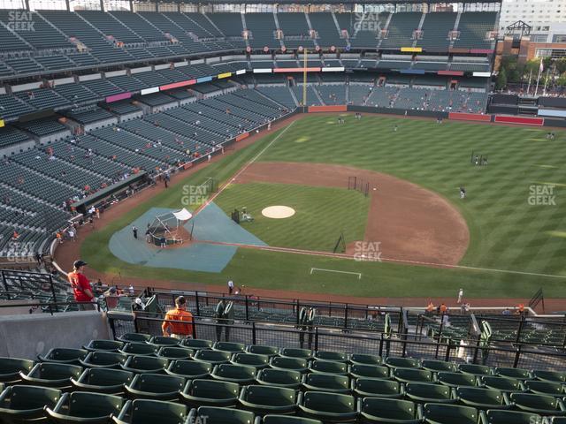 Seating view for Oriole Park at Camden Yards Section 324