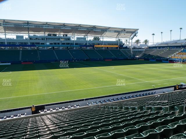 Seating view for Dignity Health Sports Park Section 134