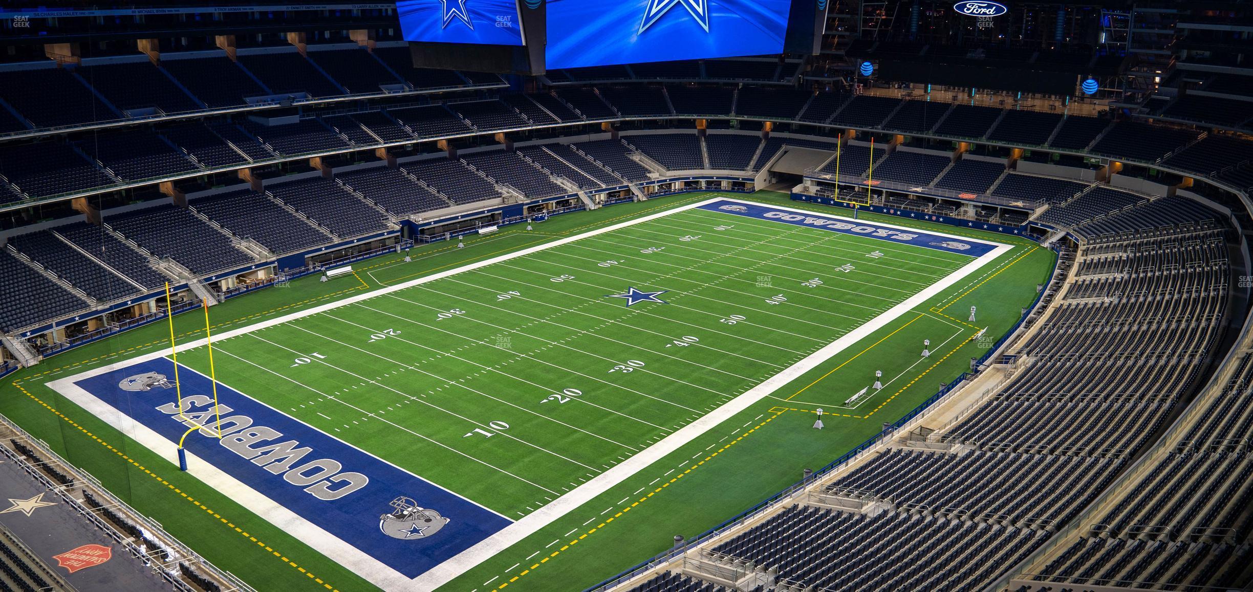 Seating view for AT&T Stadium Section Star Suite 651